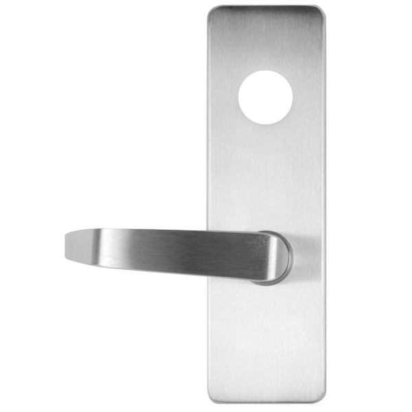 Detex Exit Trim, Storeroom, S Lever, Less Cylinder, US26D, LHR 09DNS LHR 626 - main